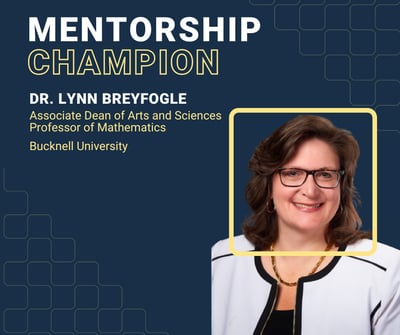 Mentorship Champion Lynn Breyfogle (Bucknell University)