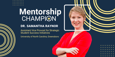 Mentorship Champion Samantha Raynor